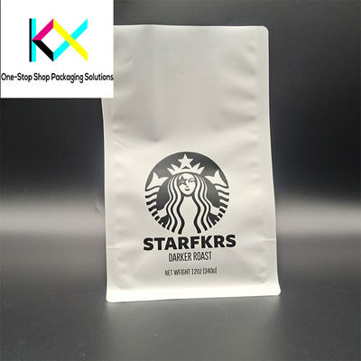 أكياس تغليف القهوة ذات القاع المربع 250 غراماً 500 غراماً 1 كيلوغراماً