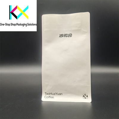 PET VMPET PE Aluminium Foil Standing Pouch Custom Made Coffee Bags