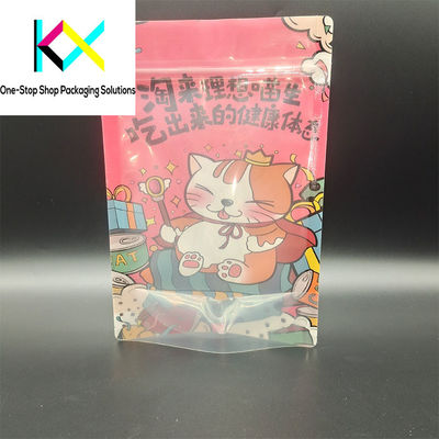 Double Size Stand Up Plastic Pouch Bags Customizable Moisture Resistance