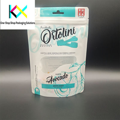 Çeşitli SKU'lar Yukarı Çanta Ziplock Laminated Plastik Mylar Pet Food Packaging Bags için