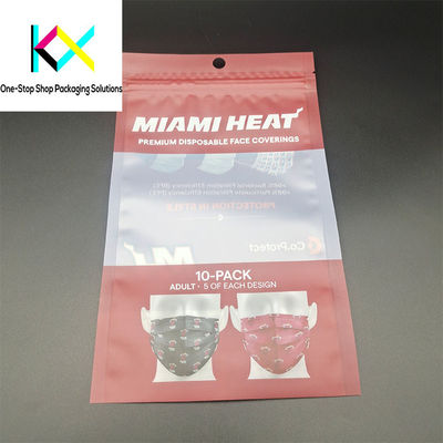 Gesichtsmaske Medizinische Produkte Verpackung Flachverschluss Medizintechnik Taschen OEM