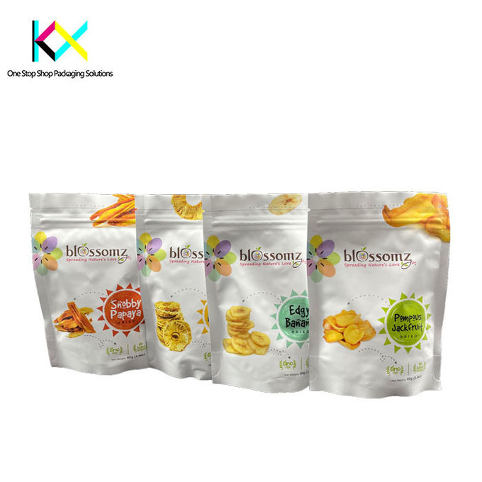 Impresión digital de bolsas de embalaje de alimentos para bocadillos con múltiples Skus Colores CMYK 2